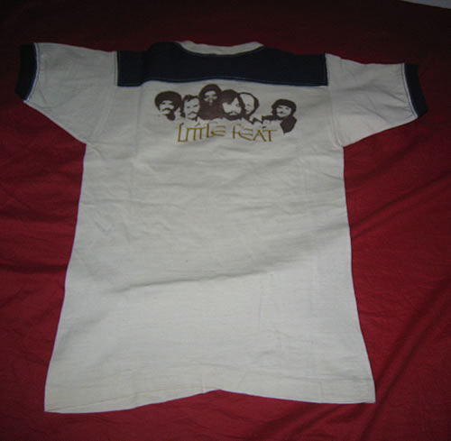 Little Feat British Tour 77 シャツ Little Feat British Tour Summer '77 UK t-shirt (345451)